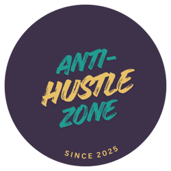 Anti-Hustle Zone Sticker
